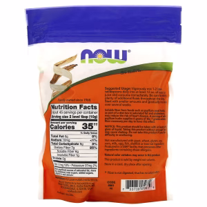 NOW Foods, Whole Psyllium Husks, 16 oz (454 g) - Image 7