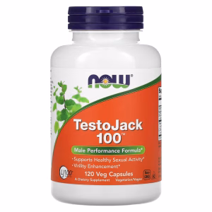 NOW Foods, TestoJack 100, 120 Veg Capsules