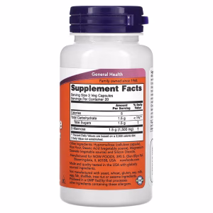 NOW Foods, D-Mannose, 500 mg, 60 Veg Capsules - Image 7