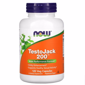 NOW Foods, TestoJack 200, 120 Veg Capsules