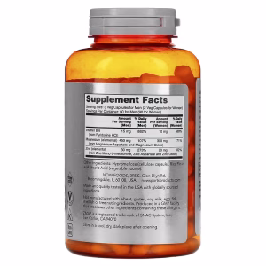 NOW Foods, Sports, ZMA, Sports Recovery, 180 Veg Capsules - Image 6