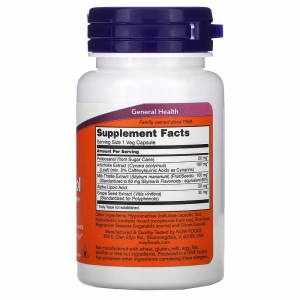 NOW Foods, Policosanol, 20 mg, 90 Veg Capsules - Image 3