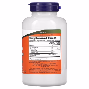 NOW Foods, Psyllium Husk Caps, 500 mg, 200 Veg Capsules - Image 6