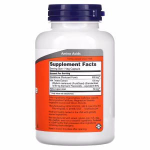NOW Foods, Glutathione, 120 Veg Capsules - Image 6