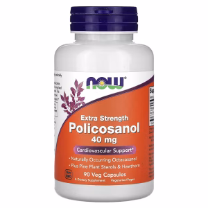 NOW Foods, Policosanol, 40 mg, 90 Veg Capsules