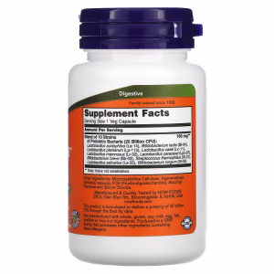 NOW Foods, Probiotic-10, 25 Billion, 50 Veg Capsules - Image 5