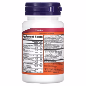 NOW Foods, Daily Vits, 30 Veg Capsules - Image 8