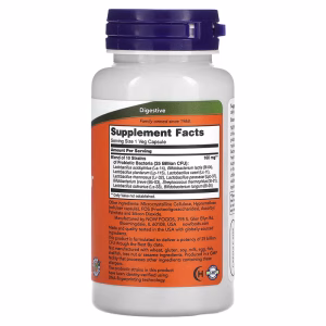 NOW Foods, Probiotic-10, 25 Billion, 100 Veg Capsules - Image 7