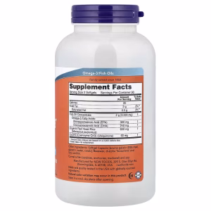 NOW Foods, Red Omega Fish Oil, 180 Softgels - Image 6
