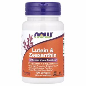 NOW Foods, Lutein & Zeaxanthin, 120 Softgels