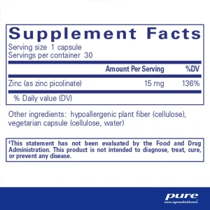 Pure Encapsulations®Zinc 15 - Image 2