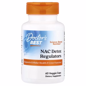 Doctor's Best, NAC Detox Regulators, 60 Veg Caps