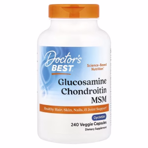 Doctor's Best, Glucosamine Chondroitin MSM with OptiMSM®, 240 Veg Capsules