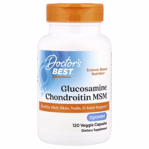 Doctor's Best, Glucosamine Chondroitin MSM, 120 Veg Capsules