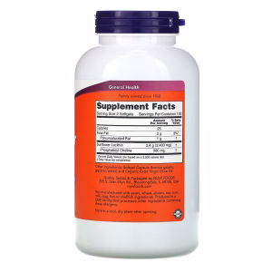 NOW Foods, Sunflower Lecithin, 1,200 mg, 200 Softgels - Image 6