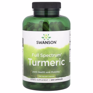 Swanson, Full Spectrum® Turmeric, 240 Capsules (720 mg per Capsule)