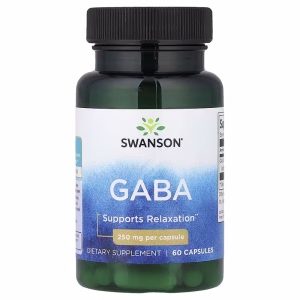 Swanson, Gaba, 250 mg, 60 Capsules