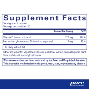 Pure Encapsulations®Iron-C - Image 2