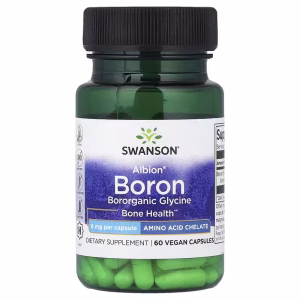 Swanson, Albion® Boron, 6 mg, 60 Vegan Capsules