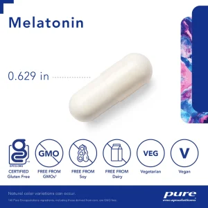 Pure encapsulations®Melatonin 3 mg - Image 3