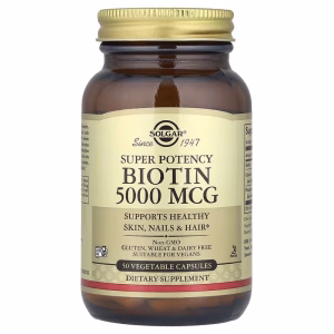 Solgar, Biotin, 50 Vegetable Capsules