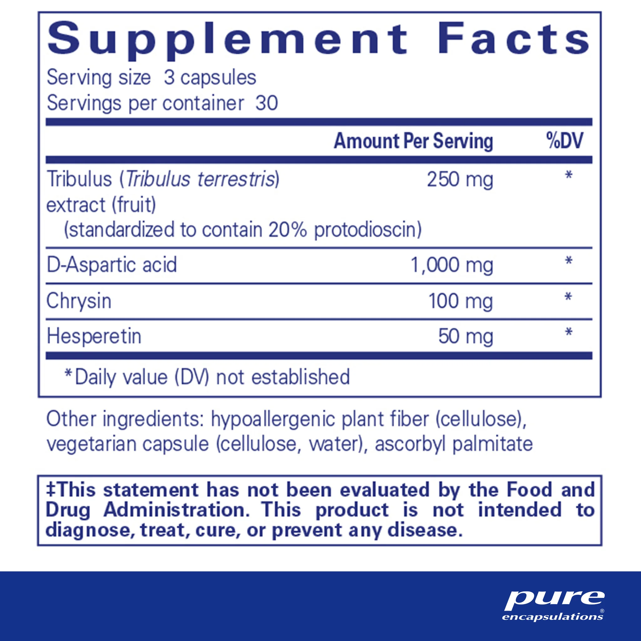 Pure encapsulations®Tribulus Formula 90 Capsules - Image 2