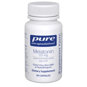 Pure encapsulations®Melatonin 0.5 mg