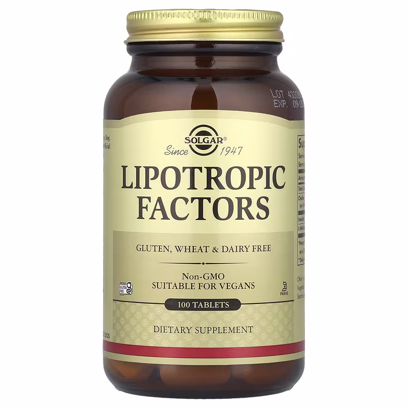 Solgar, Lipotropic Factors, 100 Tablets