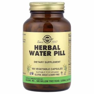 Solgar, Herbal Water Pill, 100 Vegetable Capsules