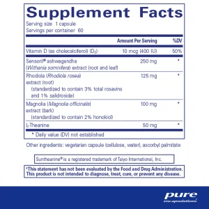 Pure encapsulations®Cortisol Calm - Image 2