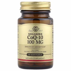 Solgar, Megasorb CoQ-10, 100 mg, 30 Softgels