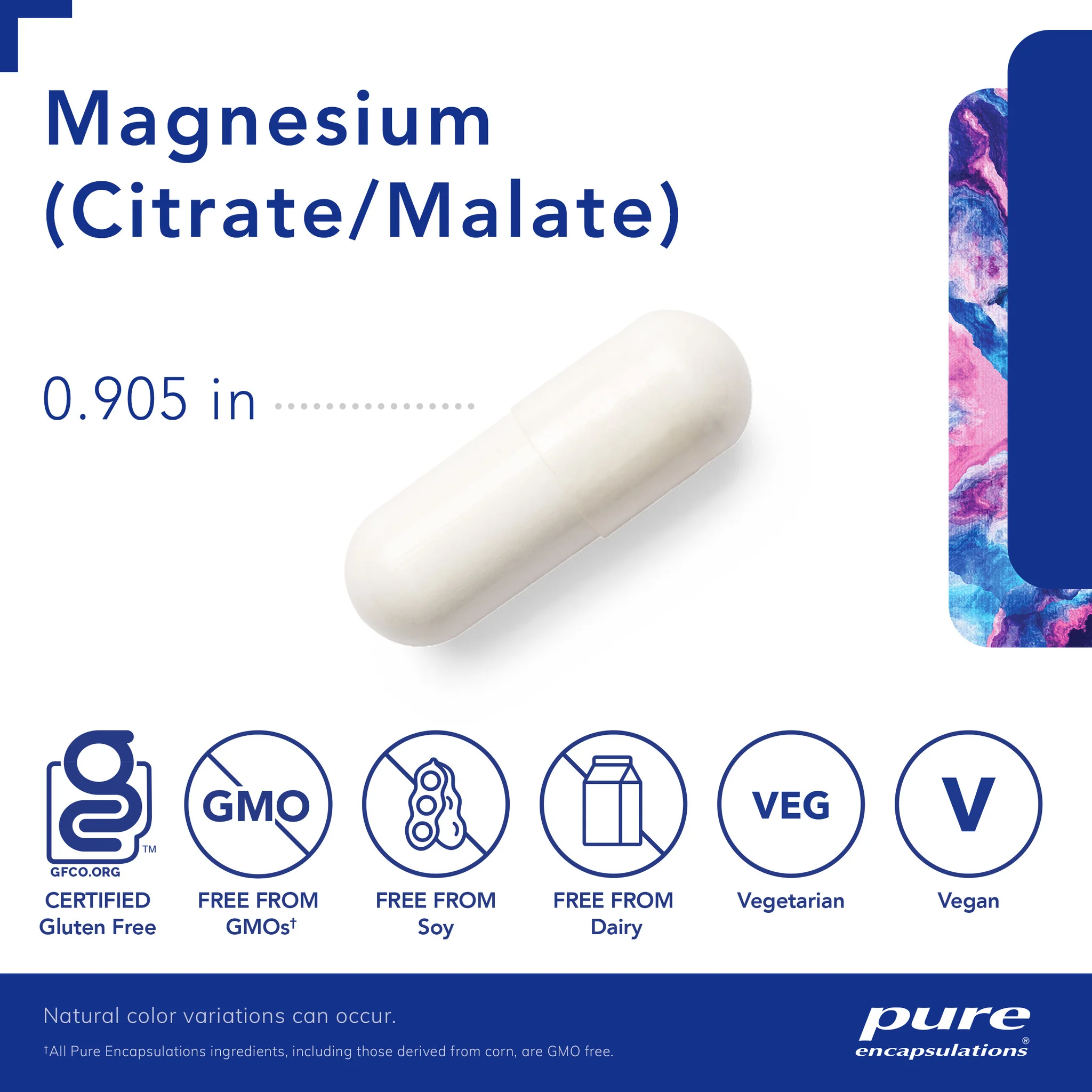 Pure encapsulations®Magnesium (citrate/malate) - Image 3