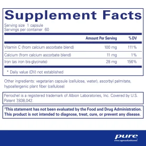 Pure encapsulations®OptiFerin-C - Image 2