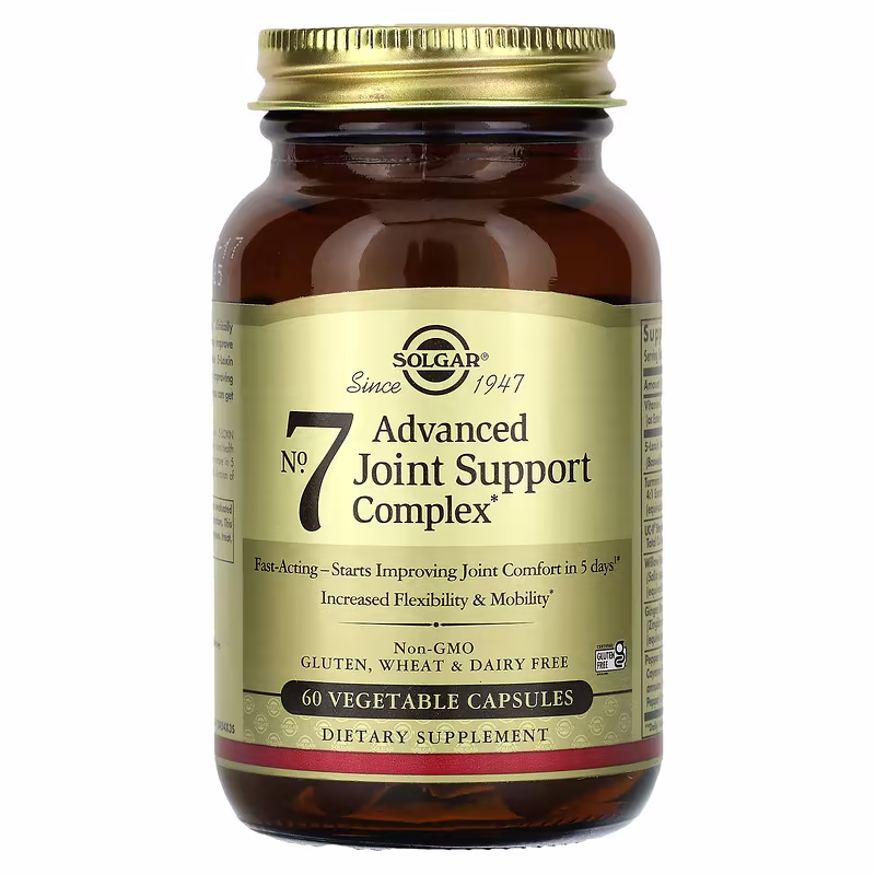 Solgar, No.7, Advanced Joint Support Complex, 60 Vegetable Capsules - Image 2