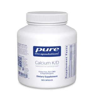 Pure encapsulations®Calcium K/D 180 Capsules