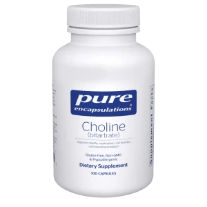 Pure encapsulations®Choline (bitartrate) 100 Capsules