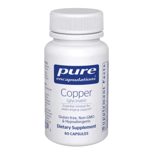 Pure encapsulations®Copper (glycinate) 60 Capsules