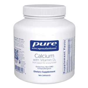 Pure encapsulations®Calcium with Vitamin D3 180 Capsules