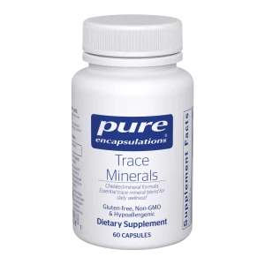 Pure encapsulations®Trace Minerals 60 Capsules