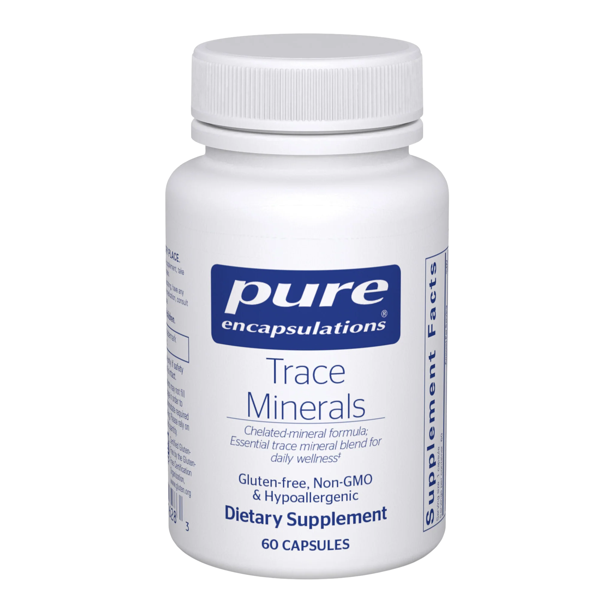 Pure encapsulations®Trace Minerals 60 Capsules