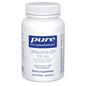 Pure encapsulations®Ubiquinol-QH 100 mg 60 Softgel Capsules