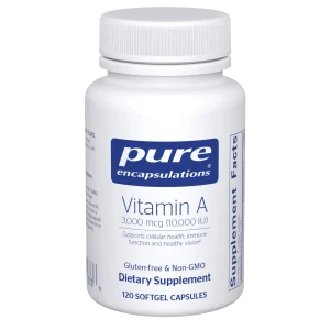 Pure encapsulations®Vitamin A 10,000 IU 120 Softgel Capsules