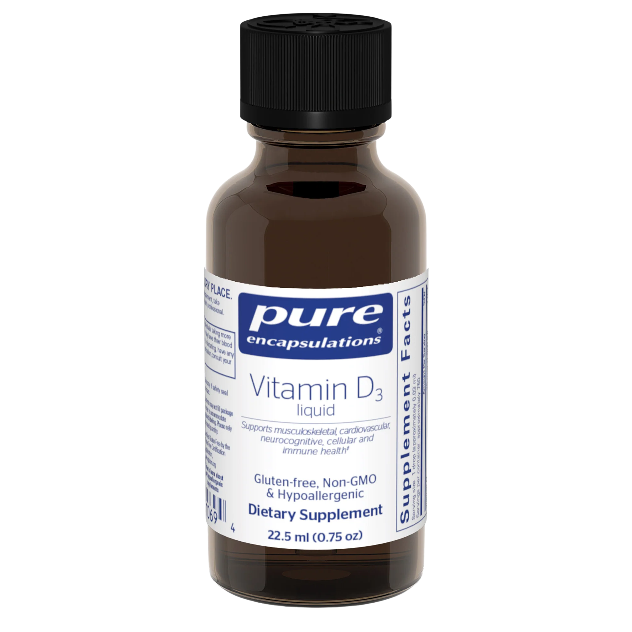 Pure encapsulations®Vitamin D3 liquid 22.5 ML