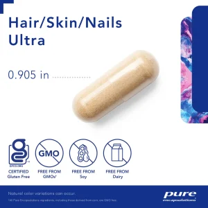 Pure Encapsulations®Hair/Skin/Nails Ultra60 Capsules - Image 3