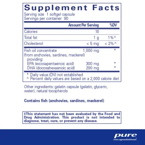 Pure Encapsulations®EPA/DHA essentials - Image 2