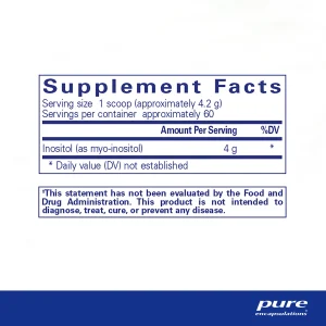 Pure encapsulations®Inositol (powder) 8.8 Ounces - Image 2