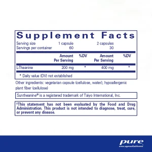 Pure encapsulations®l-Theanine - Image 2