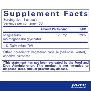 pure encapsulations®Magnesium (glycinate) - Image 2