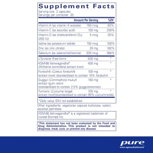Pure Encapsulations®Thyroid Support Complex - Image 2