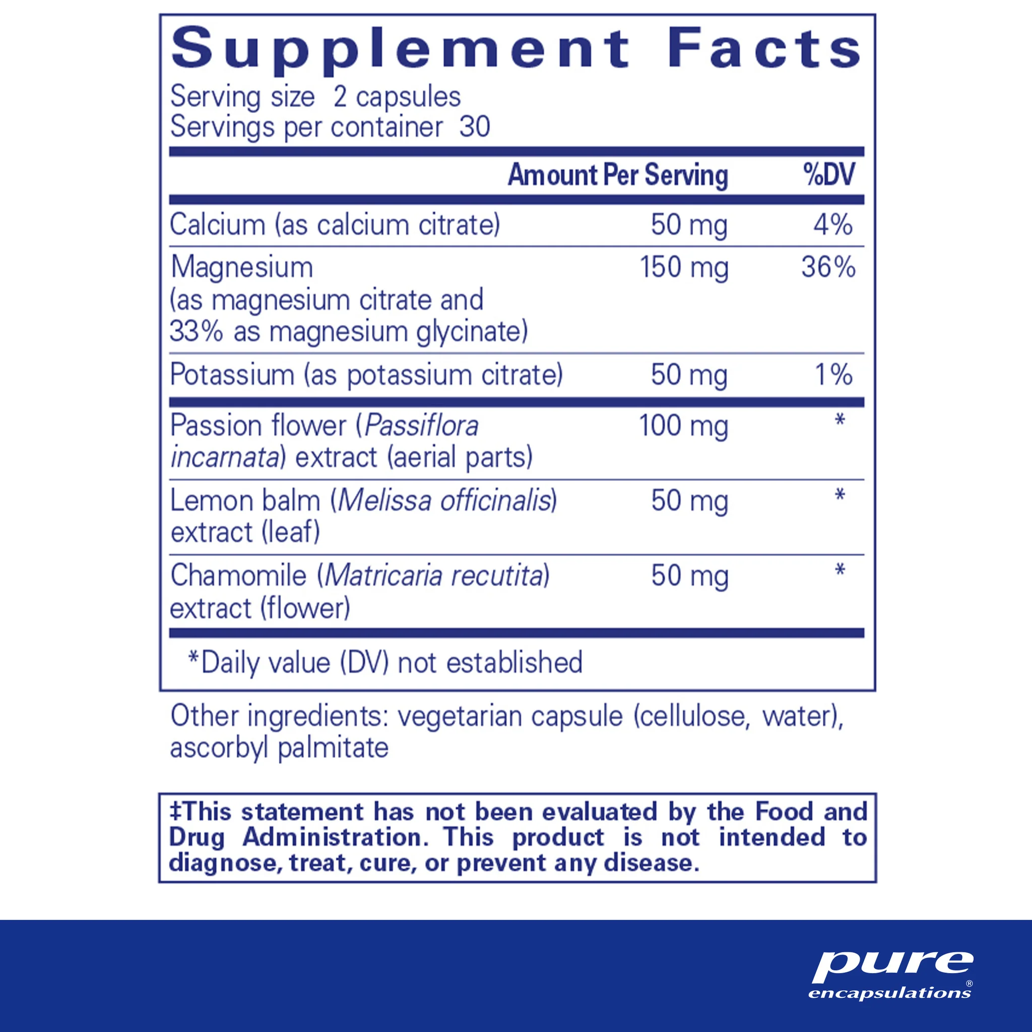 Pure encapsulations®Muscle Cramp/Tension Formula - Image 2